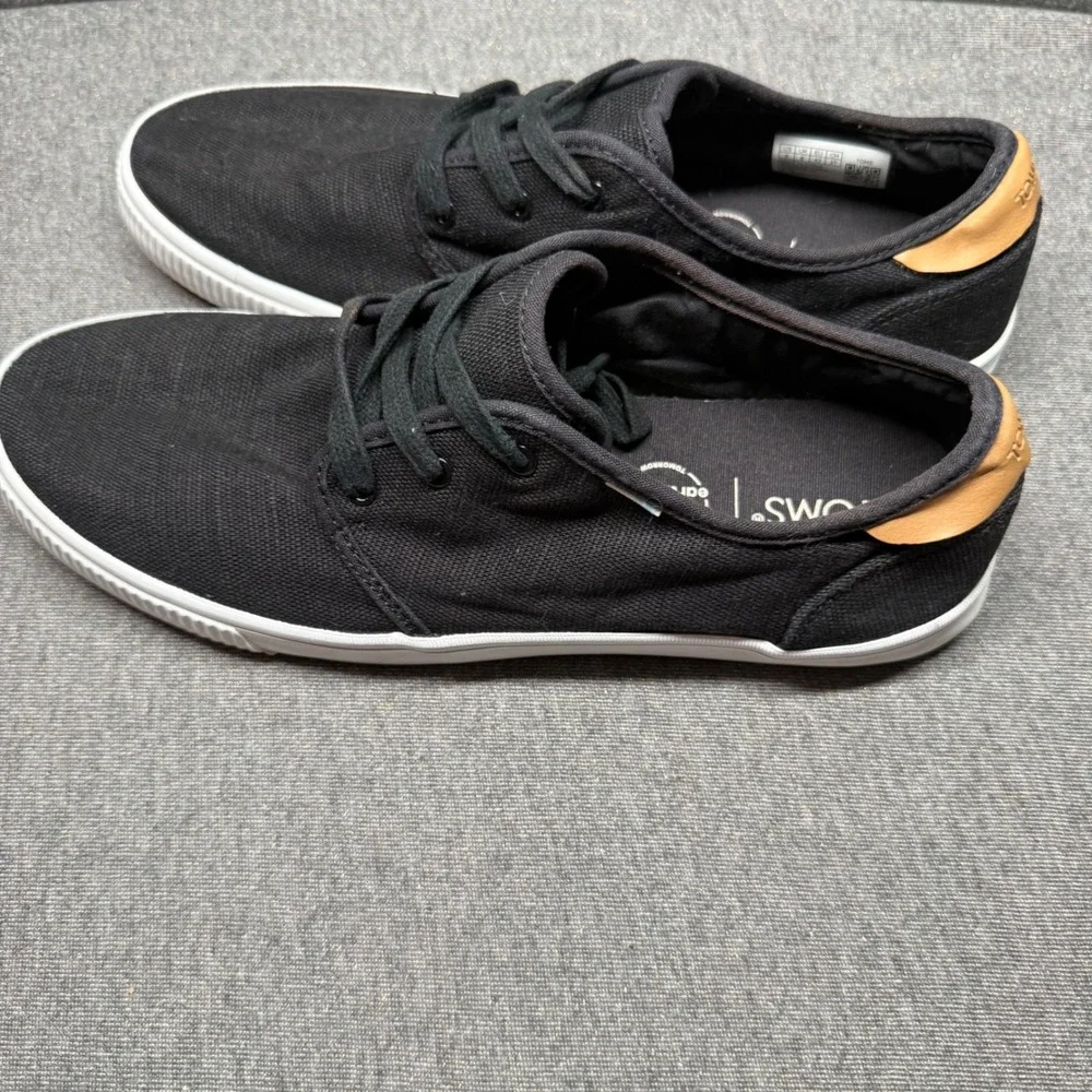 Casual Sneaker‎ Canvas Walking Black Toms 9
